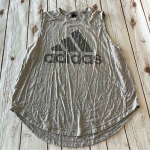 Adidas Women's Gray Sleeveless Top